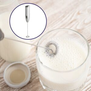 Electric Handheld Milk Wand Mixer Frother For Latte Coffee Hot Milk (Battery Not Included)