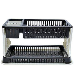 Kitchen Organizer Rack with Water Storing Tray / Dish Rack