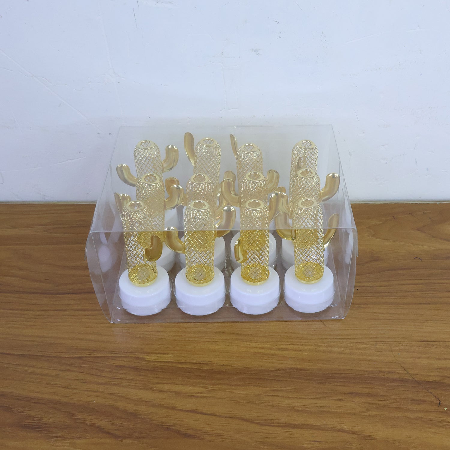 Decorative Cactus Shaped Flameless LED Candles (12 Pc) - Image 7
