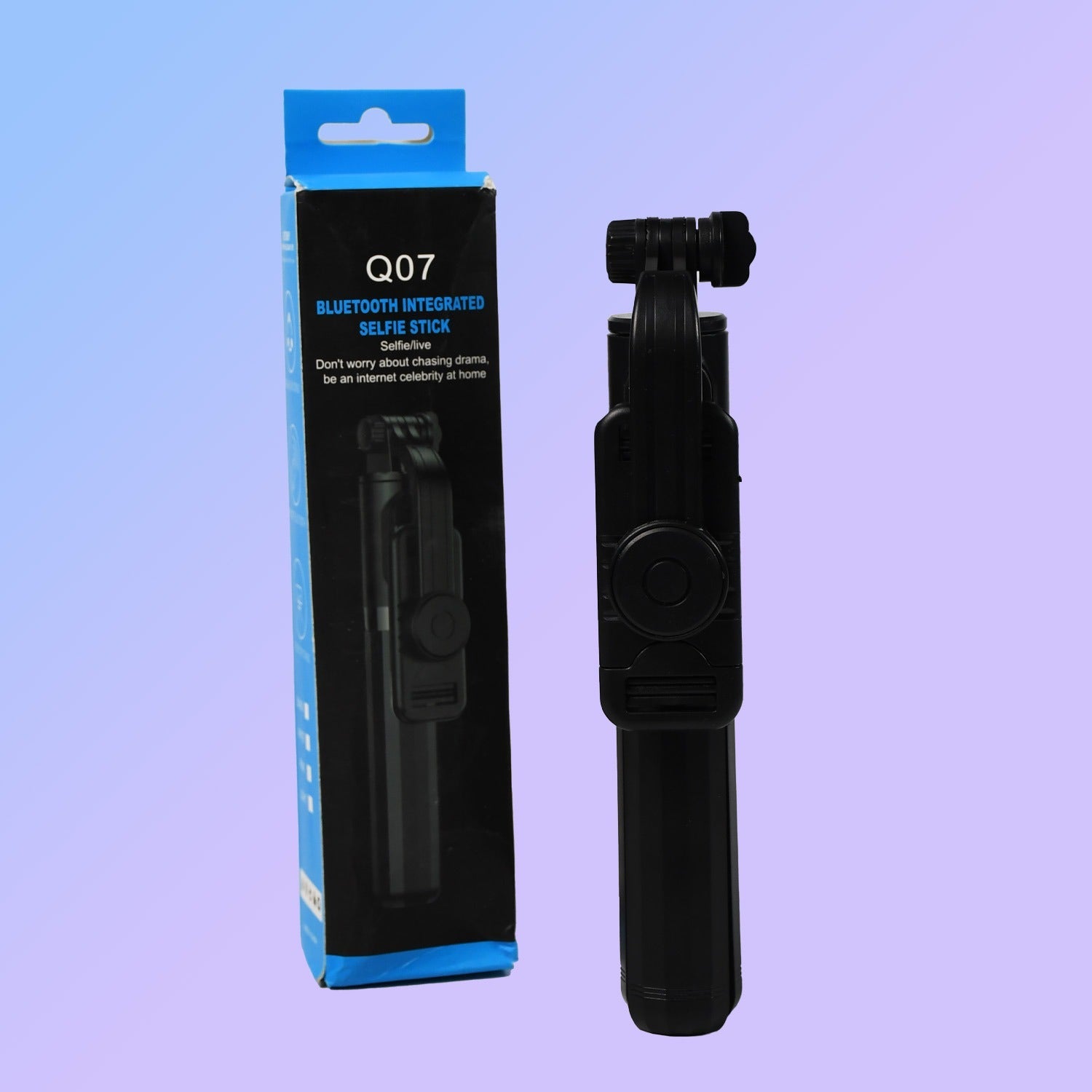 Bluetooth Selfie Stick, Portable Phone Tripod Stand for Mobile - Image 4