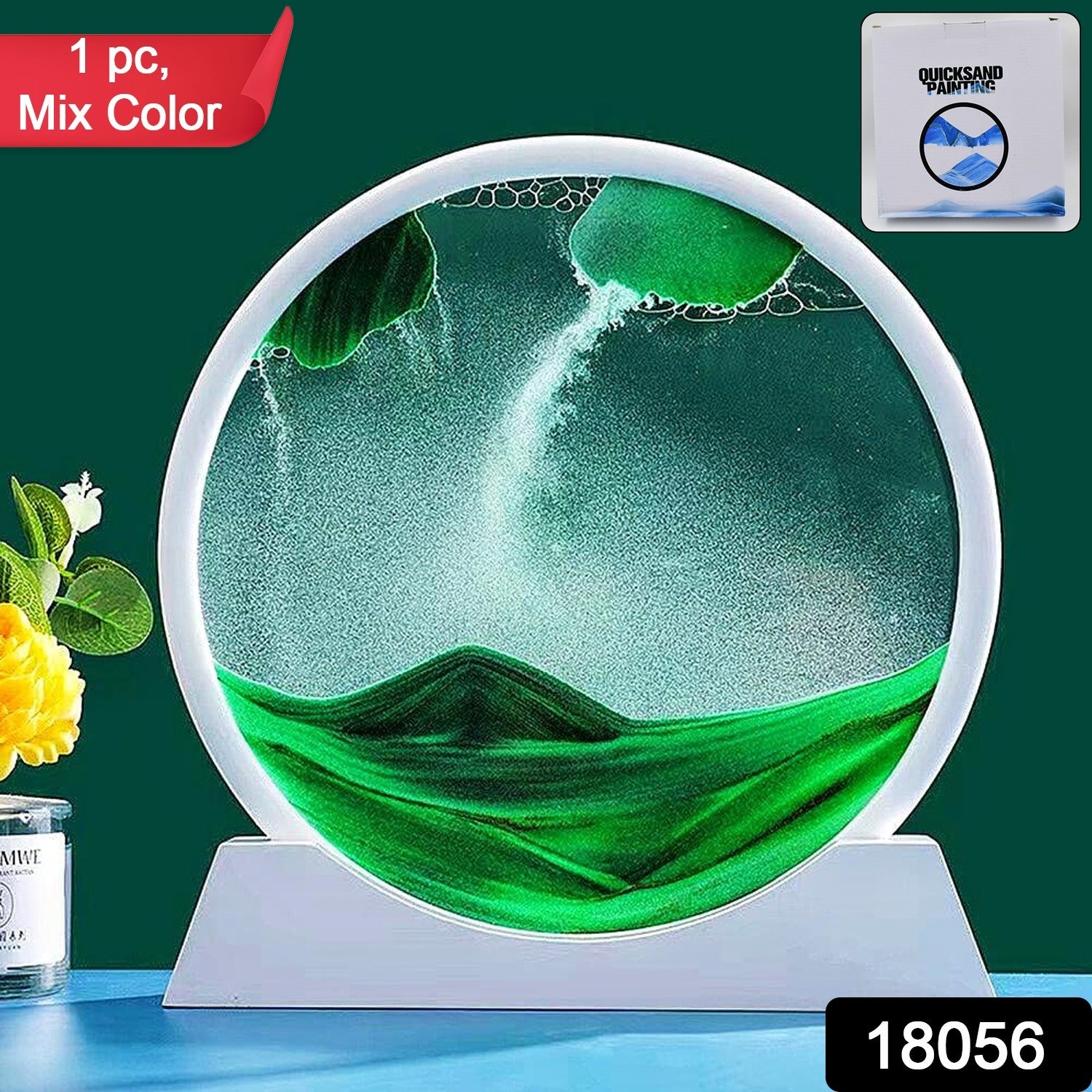 3D Moving Sand Art Picture Decor (1 Pc / Multicolor) - Image 2
