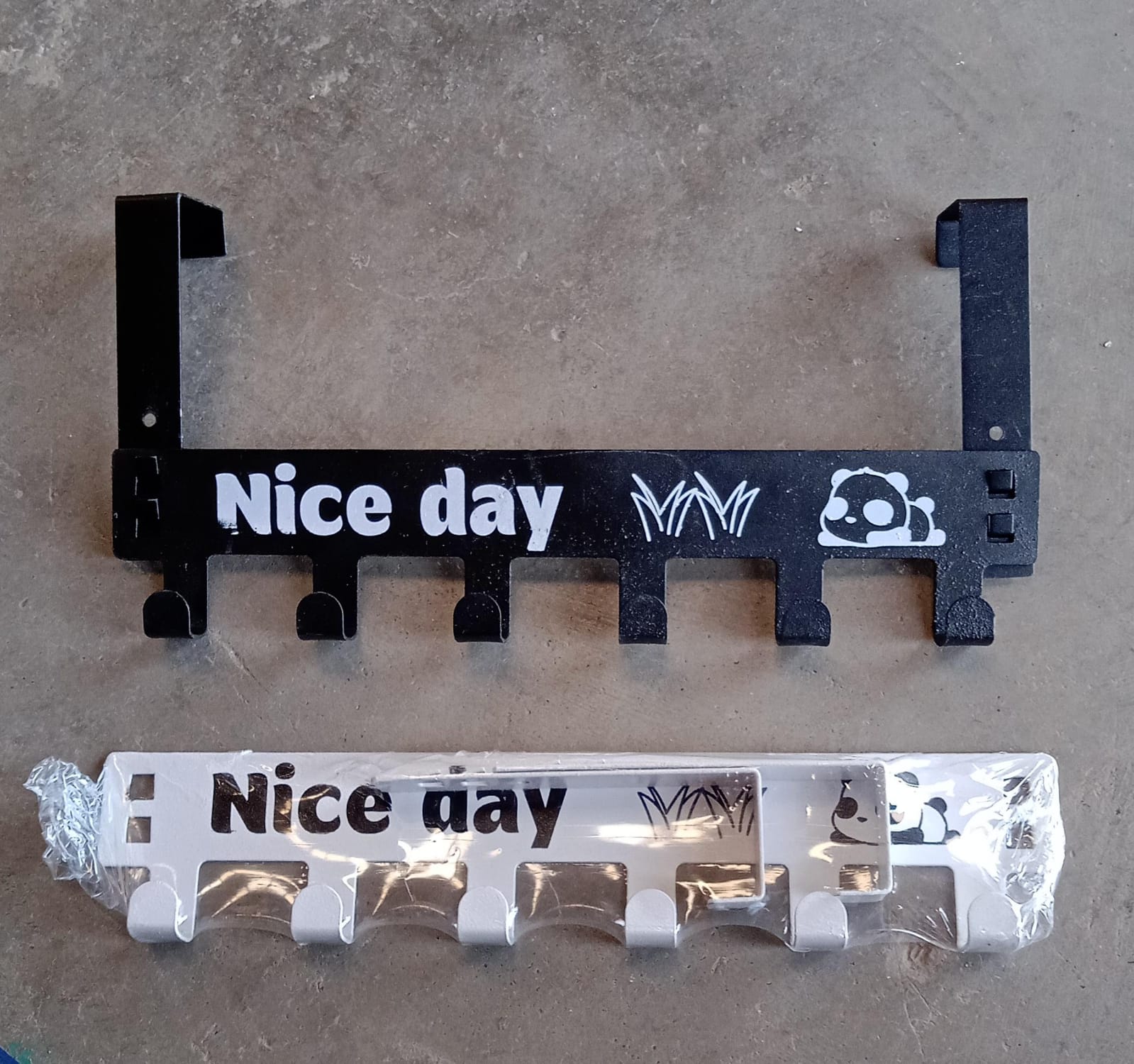 Heavy-Duty Carbon Steel Over Door Hook Rack for Towels & Coats (1 Pc, 6 Hooks) - Image 11