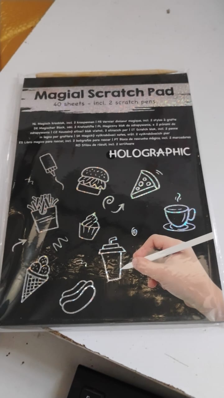 Magical Scratch Art Book For Gifts Girls & Boys (40 Sheet) - Image 7