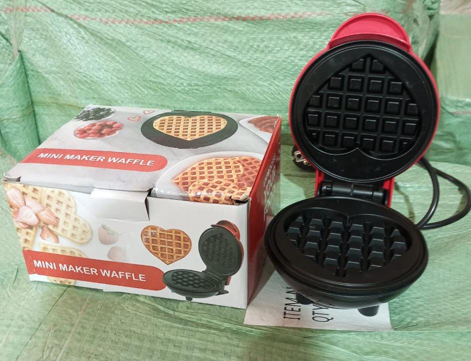Mini Waffle Maker Machine Waffle Iron Home Appliances Kitchen Gift Easy To Clean, On-Stick Surfaces, Perfect Breakfast, Dessert, Sandwich, Pan Cakes, Paninis / Other Snacks Machine - Image 8