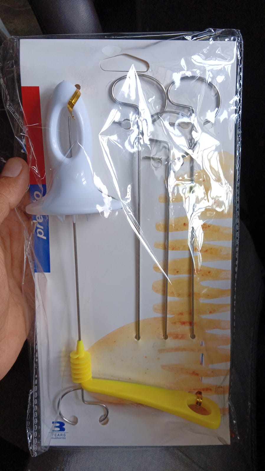 1 Set Potato Spiral Cutter, Potato Twister (4 Spits) - Image 6