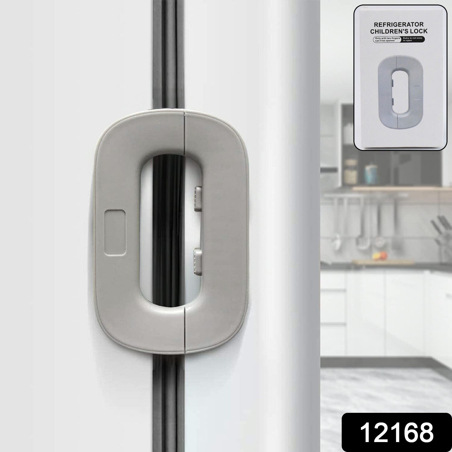 Fridge Freezer Door Lock -Baby Safety Child Lock - Image 2