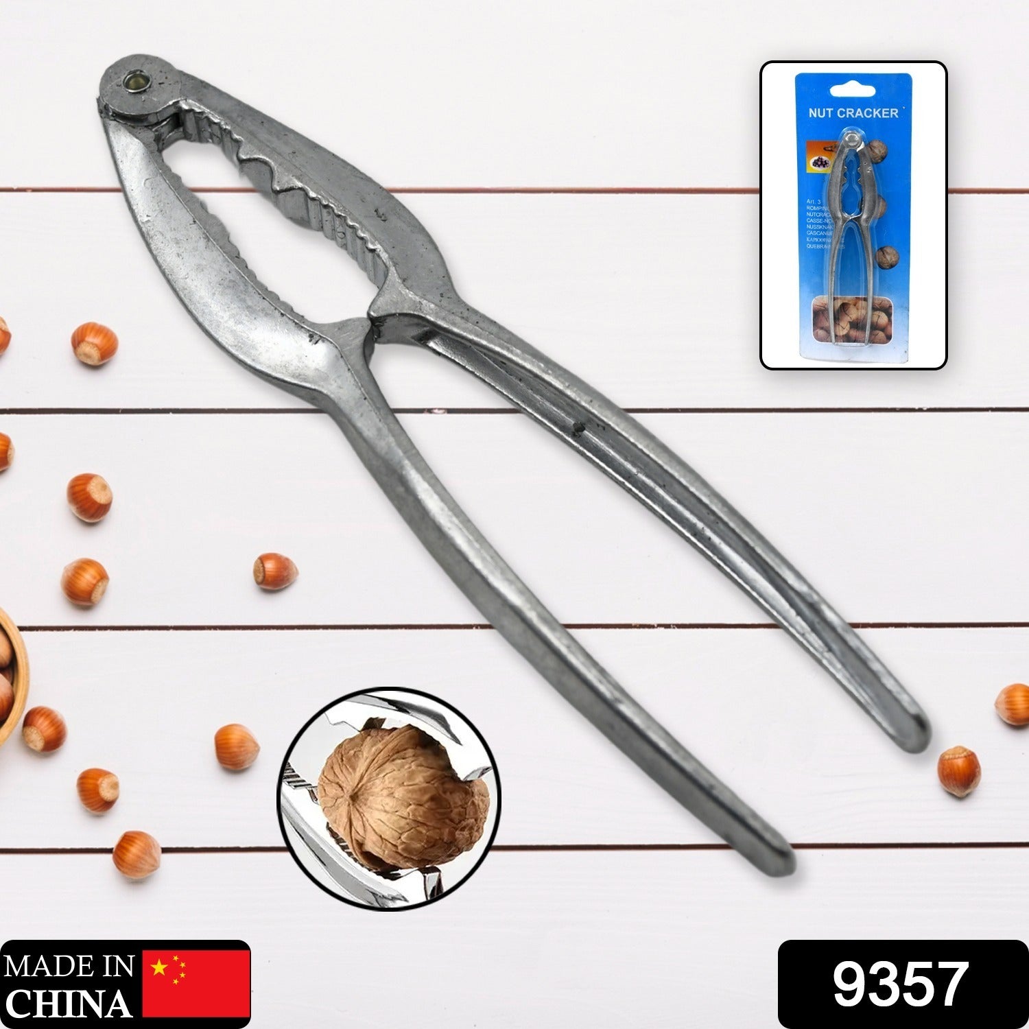 Luxury Stainless Walnut Cracker – Portable Nut Cutter & Pliers - Image 2