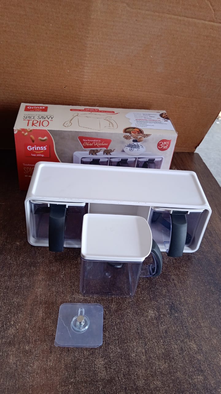 Grinss Modular Spice Storage Box Set (3 Pc) - Image 7