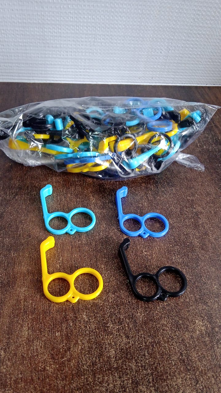 Plastic Hand Mobile Stand (Mix Color / 50 Pc) - Image 8