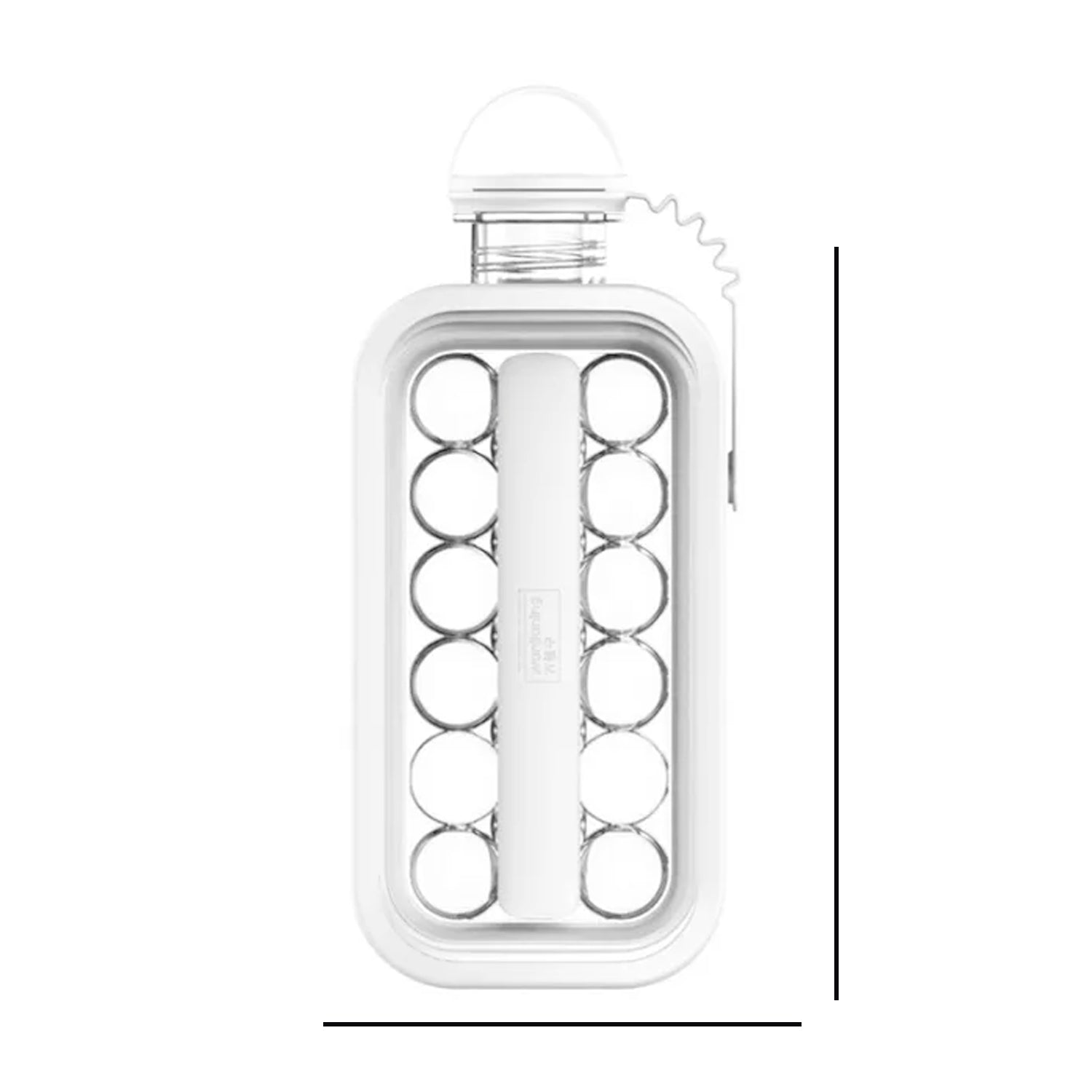 Foldable Ice Tray with Lid, 2-in-1 Ice Ball Maker - Image 6