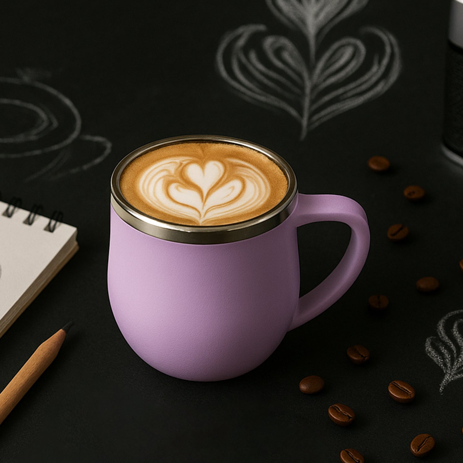 Apex Chit-Chat Double Wall Stainless Steel Mug Set (6Pc/200ml) Approx - Image 6