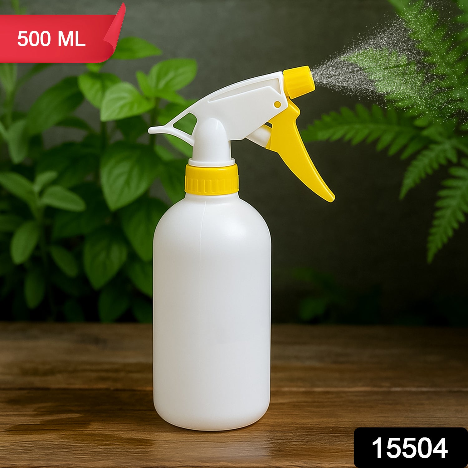 Floral Printed Plastic Spray Bottle (500 ML) - Image 2