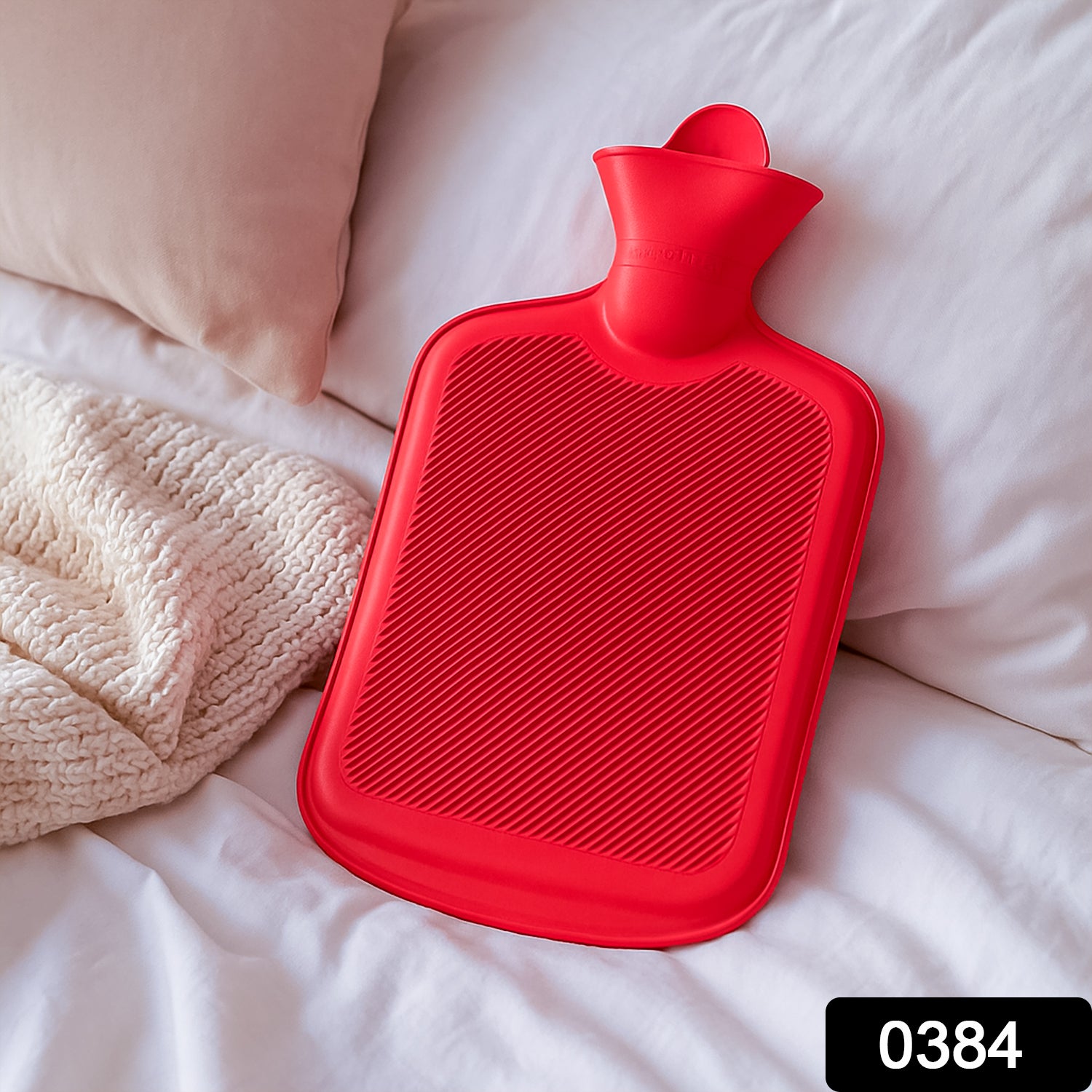 Rubber Hot Water Heating Bag for Pain Relief (Large) - Image 2