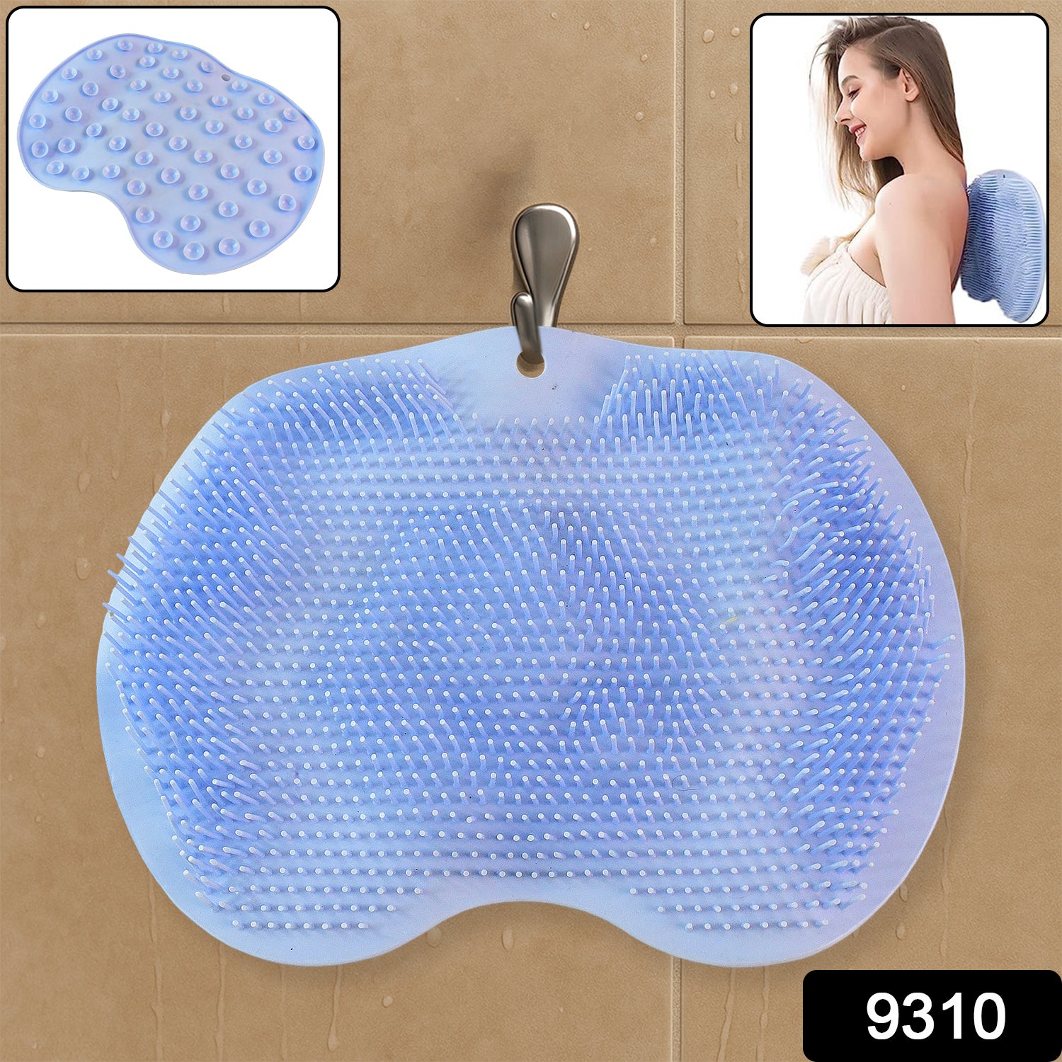Silicone Bath Massage Cushion – Suction Cup Exfoliating Foot Scrubber & Mat - Image 2