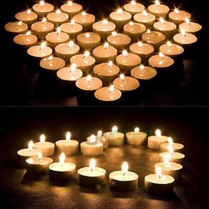 Festival Decorative - LED Tealight Candles, Diwali (White, 24 Pcs) - Image 6